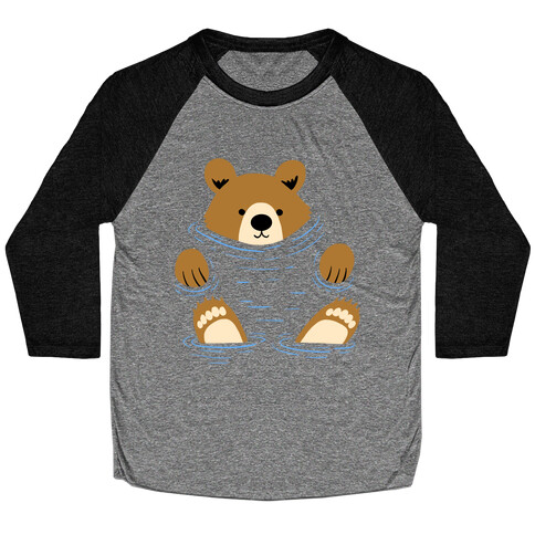 River Bear Baseball Tee