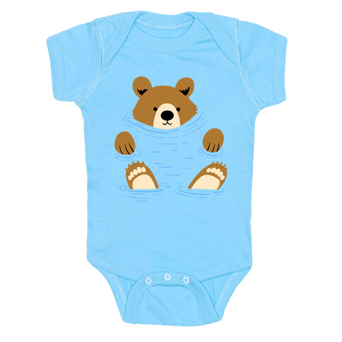 River Bear Baby One-Piece