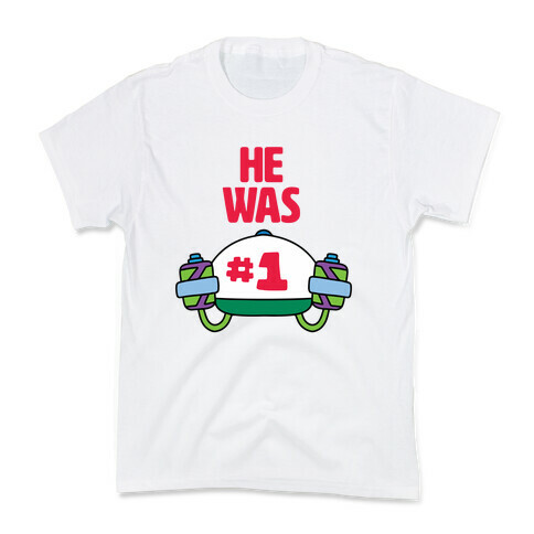 He Was #1 Kids T-Shirt