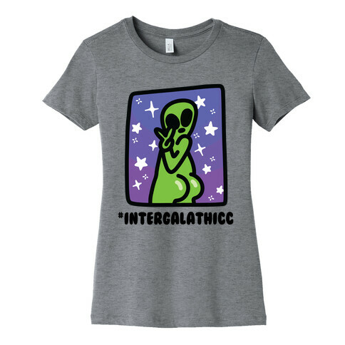 #Intergalathicc Womens T-Shirt