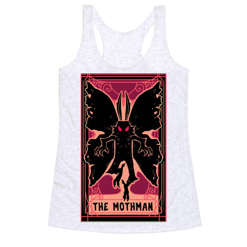 The Mothman Tarot Racerback Tank Top