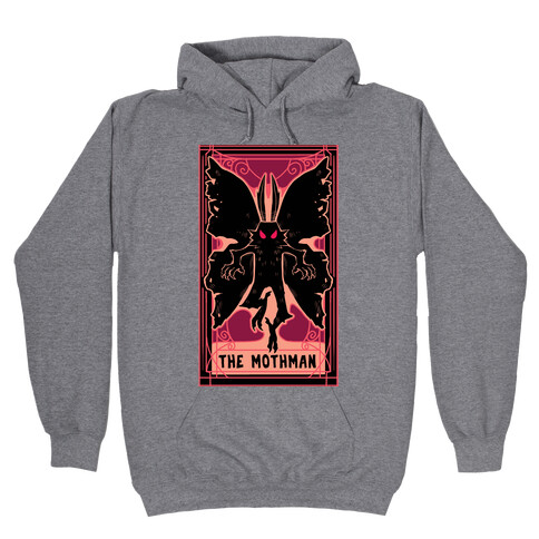 The Mothman Tarot Hooded Sweatshirt