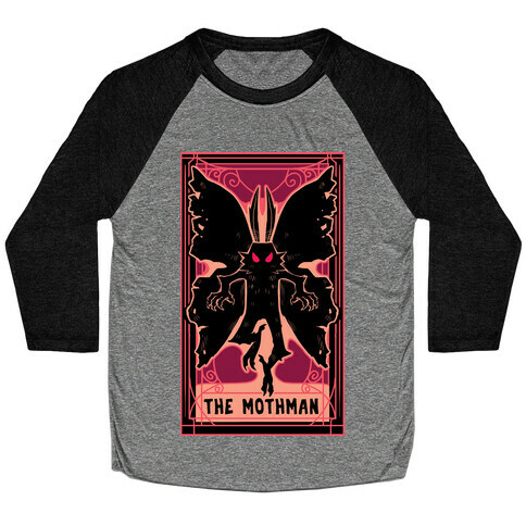 The Mothman Tarot Baseball Tee