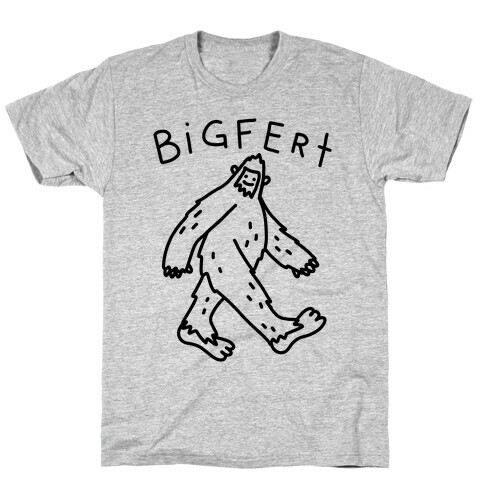 Derpy Bigfert Sasquatch T-Shirt
