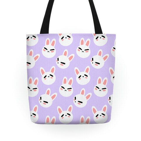 BunBun Pattern Lavender Tote