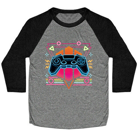 Synthwave Gamer Baseball Tee