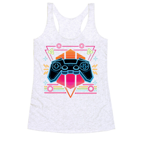 Synthwave Gamer Racerback Tank Top