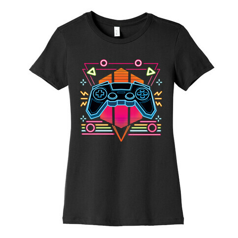 Synthwave Gamer Womens T-Shirt