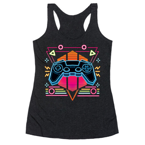 Synthwave Gamer Racerback Tank Top