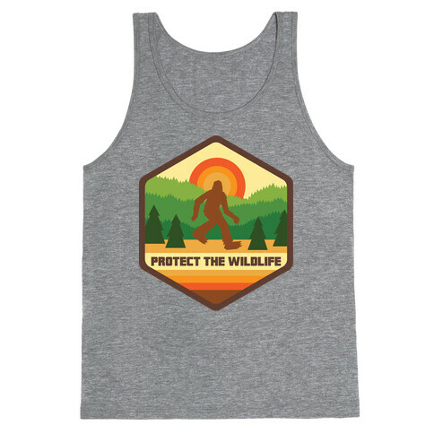 Protect The Wildlife (Bigfoot) Tank Top