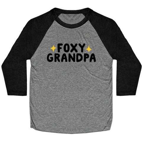 Foxy Grandpa Baseball Tee