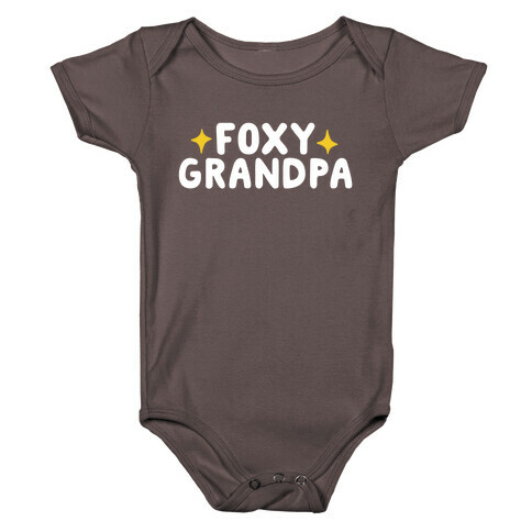 Foxy Grandpa Baby One-Piece