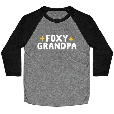 Foxy Grandpa Baseball Tee