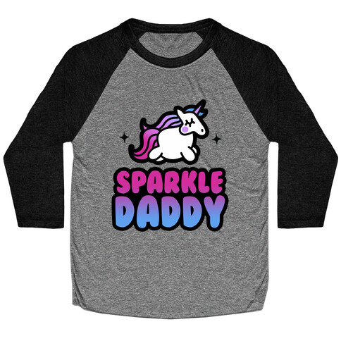Sparkle Daddy Baseball Tee