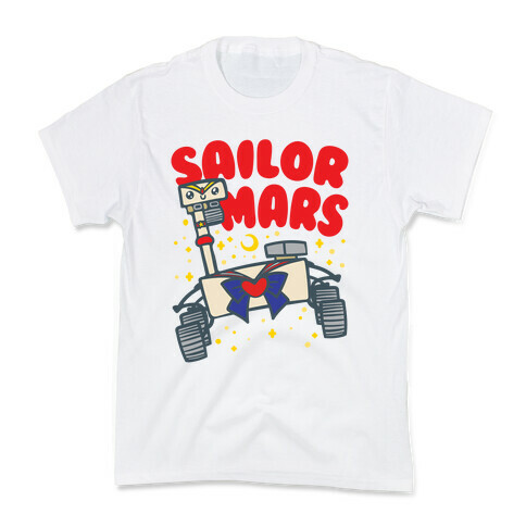 Sailor Mars Perseverance Parody Kids T-Shirt