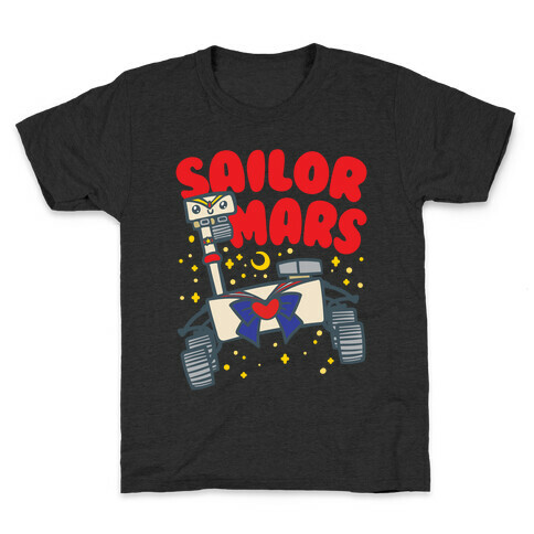 Sailor Mars Perseverance Parody White Print Kids T-Shirt