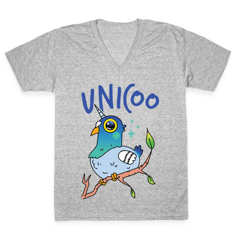 Unicoo V-Neck Tee Shirt