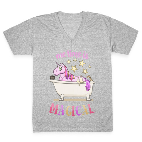 Me Time Is Magical V-Neck Tee Shirt