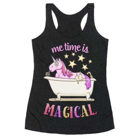 Me Time Is Magical Racerback Tank Top