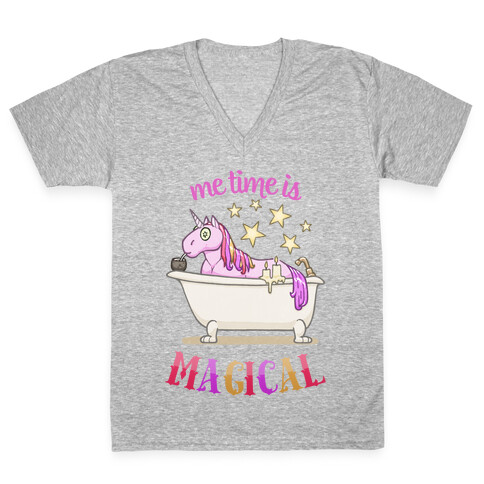 Me Time Is Magical V-Neck Tee Shirt