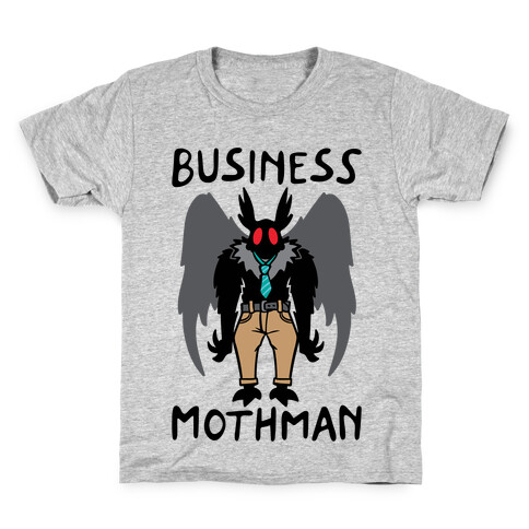 Business Mothman Parody Kids T-Shirt