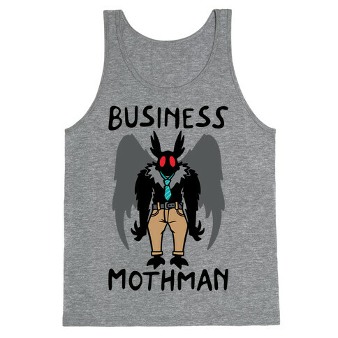 Business Mothman Parody Tank Top