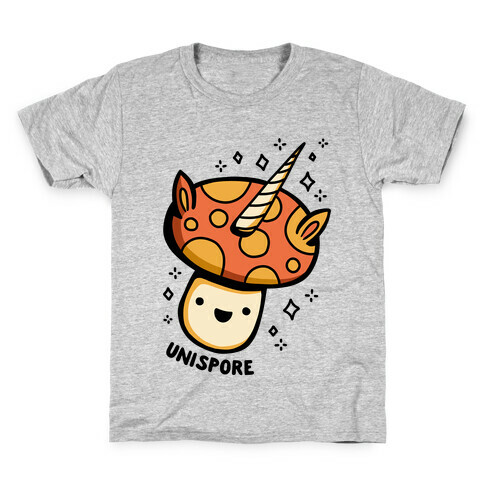 Unispore Unicorn Mushroom Kids T-Shirt