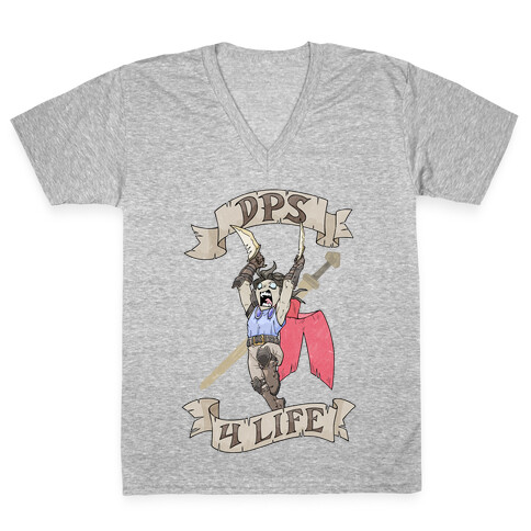 DPS 4 Life V-Neck Tee Shirt