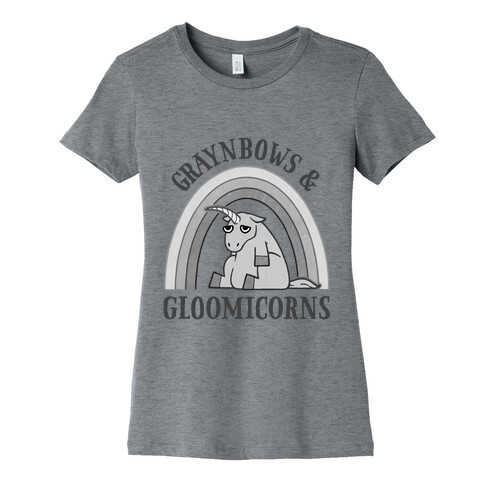 Graynbows & Gloomicorns Womens T-Shirt
