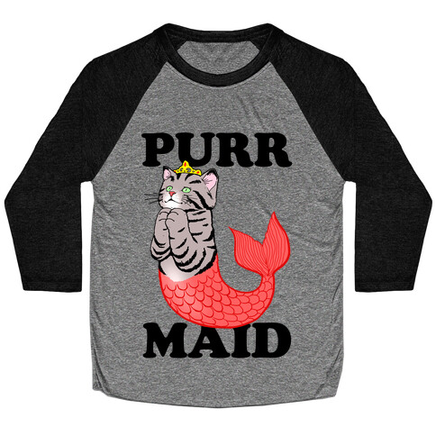 Purr Maid Baseball Tee