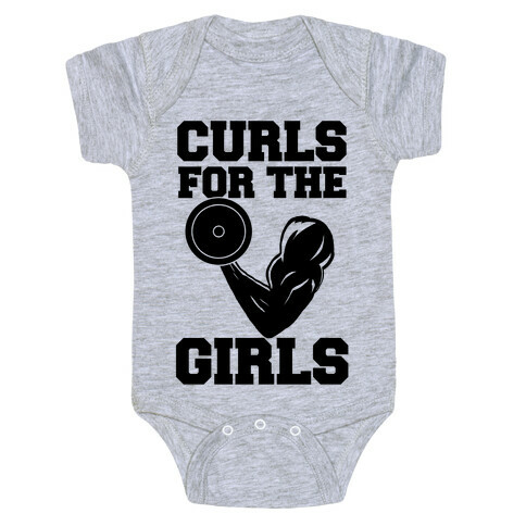 Curls for the Girls Baby One-Piece