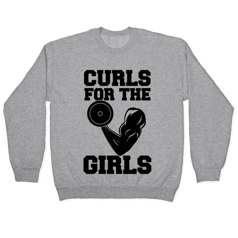 Curls for the Girls Pullover