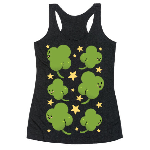 Shamrock Butts N' Stars Racerback Tank Top