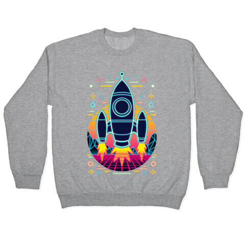 Synthwave Space Exploration Pullover