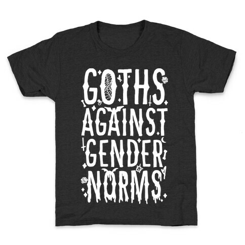 Goths Against Gender Norms Kids T-Shirt