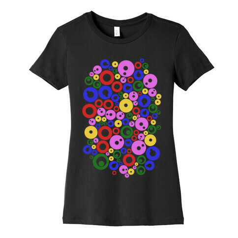 Bloobles Pattern Womens T-Shirt