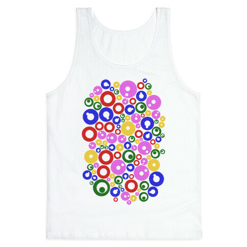 Bloobles Pattern Tank Top