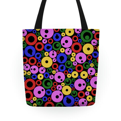 Bloobles Dark Pattern Tote