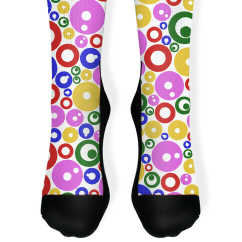 Bloobles Pattern Sock