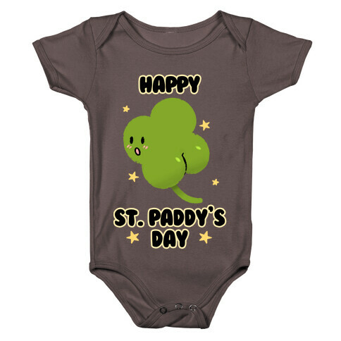 Happy St. Paddy's Day Shambutt Tee Tee Baby One-Piece