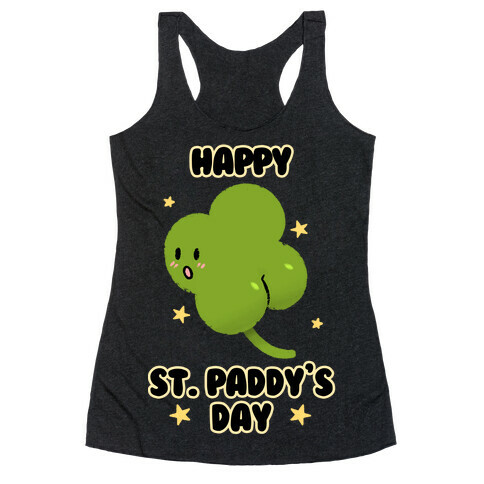 Happy St. Paddy's Day Shambutt Tee Tee Racerback Tank Top