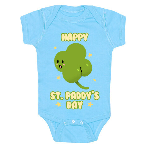 Happy St. Paddy's Day Shambutt Tee Tee Baby One-Piece