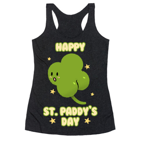 Happy St. Paddy's Day Shambutt Tee Tee Racerback Tank Top