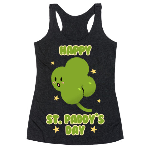 Happy St. Paddy's Day Shambutt Tee Tee Racerback Tank Top