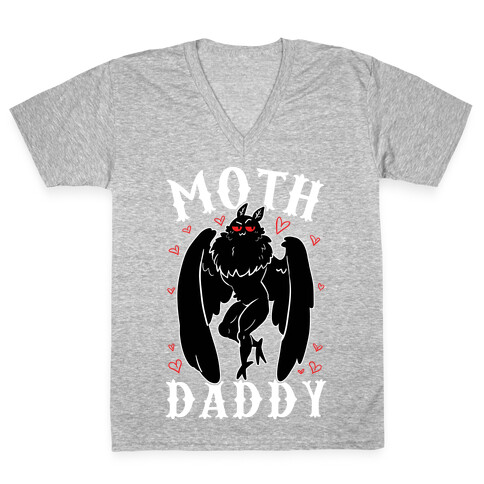 Moth Daddy V-Neck Tee Shirt