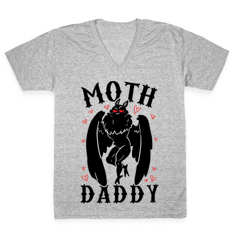 Moth Daddy V-Neck Tee Shirt