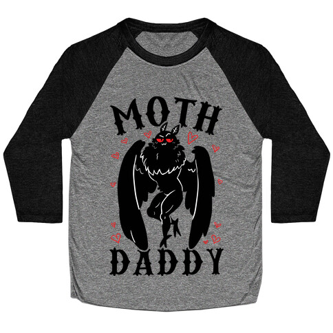 Moth Daddy Baseball Tee