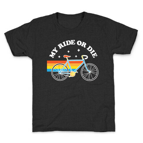 My Ride Or Die Bicycle Kids T-Shirt