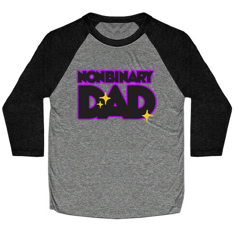 Nonbinary Dad Baseball Tee