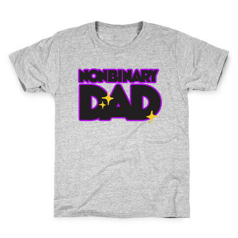 Nonbinary Dad Kids T-Shirt